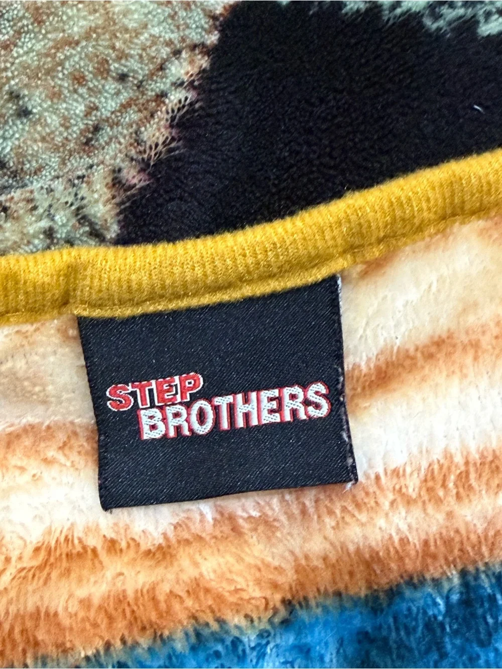 Step Brothers Iconic Painted Portrait Photo Plush Throw Blanket- 50” X 60”
